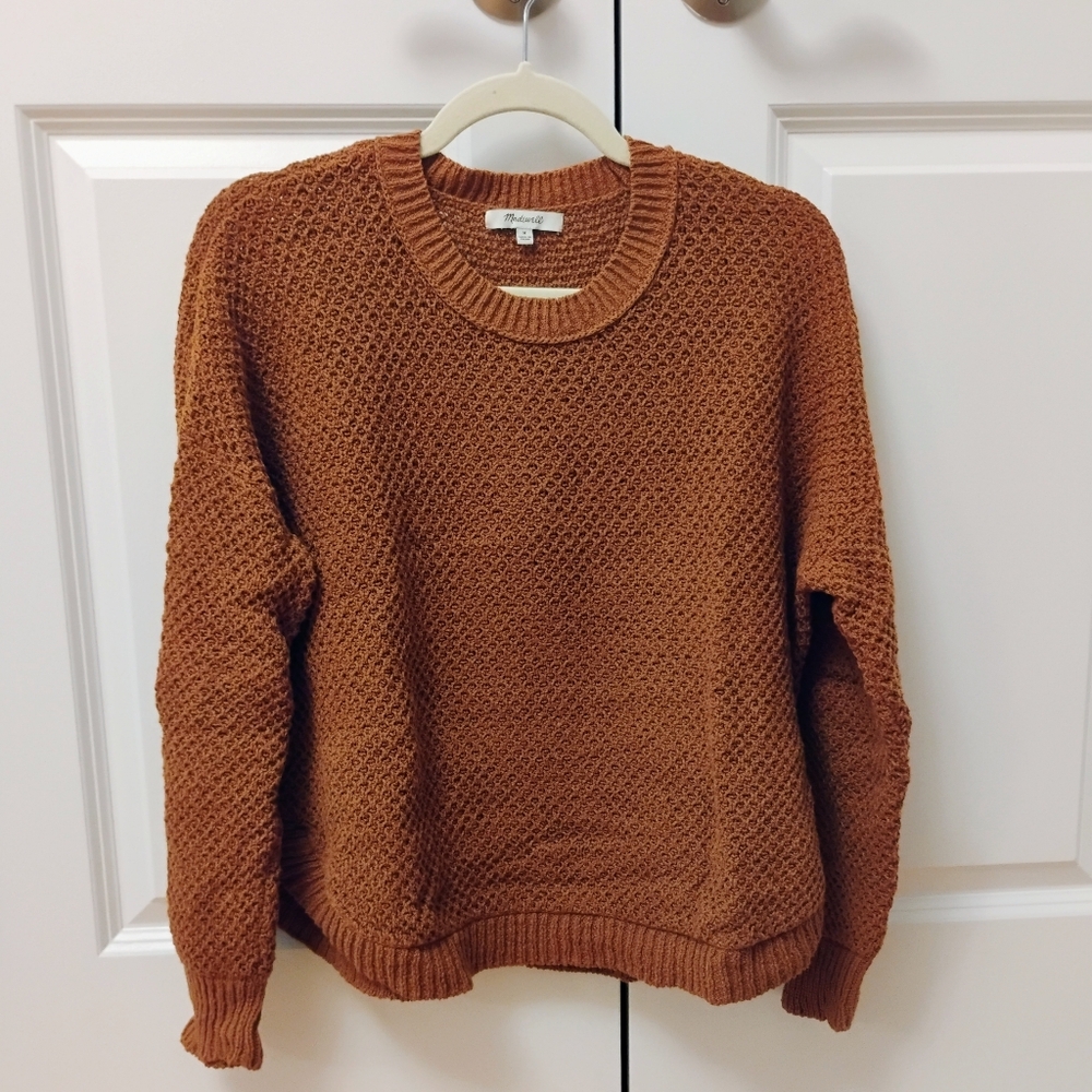 Madewell Parkhouse Pullover Sweater - Size Medium - NWOT